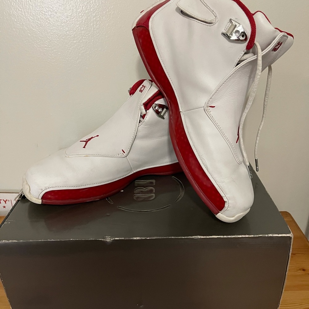 Jordan 18 retro with original box size 12